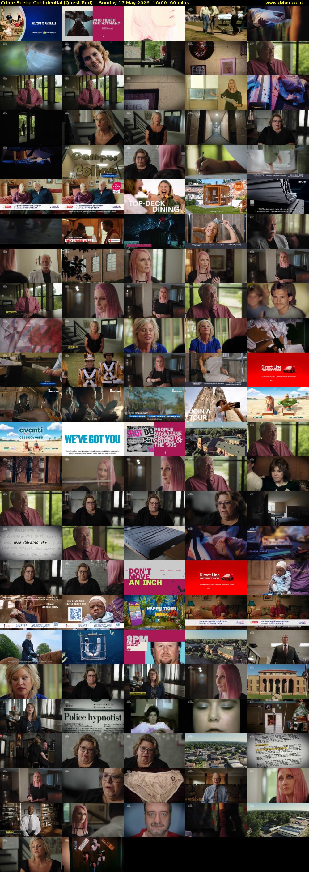 Crime Scene Confidential (Quest Red) Sunday 17 May 2026 16:00 - 17:00