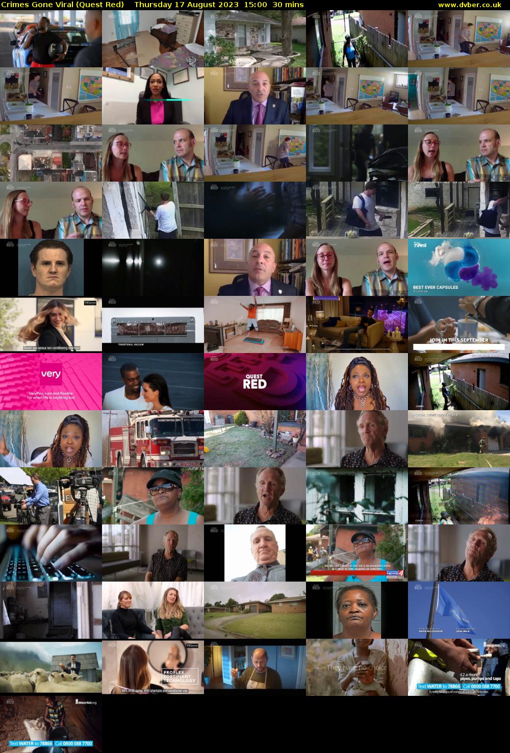 Crimes Gone Viral (Quest Red) Thursday 17 August 2023 15:00 - 15:30