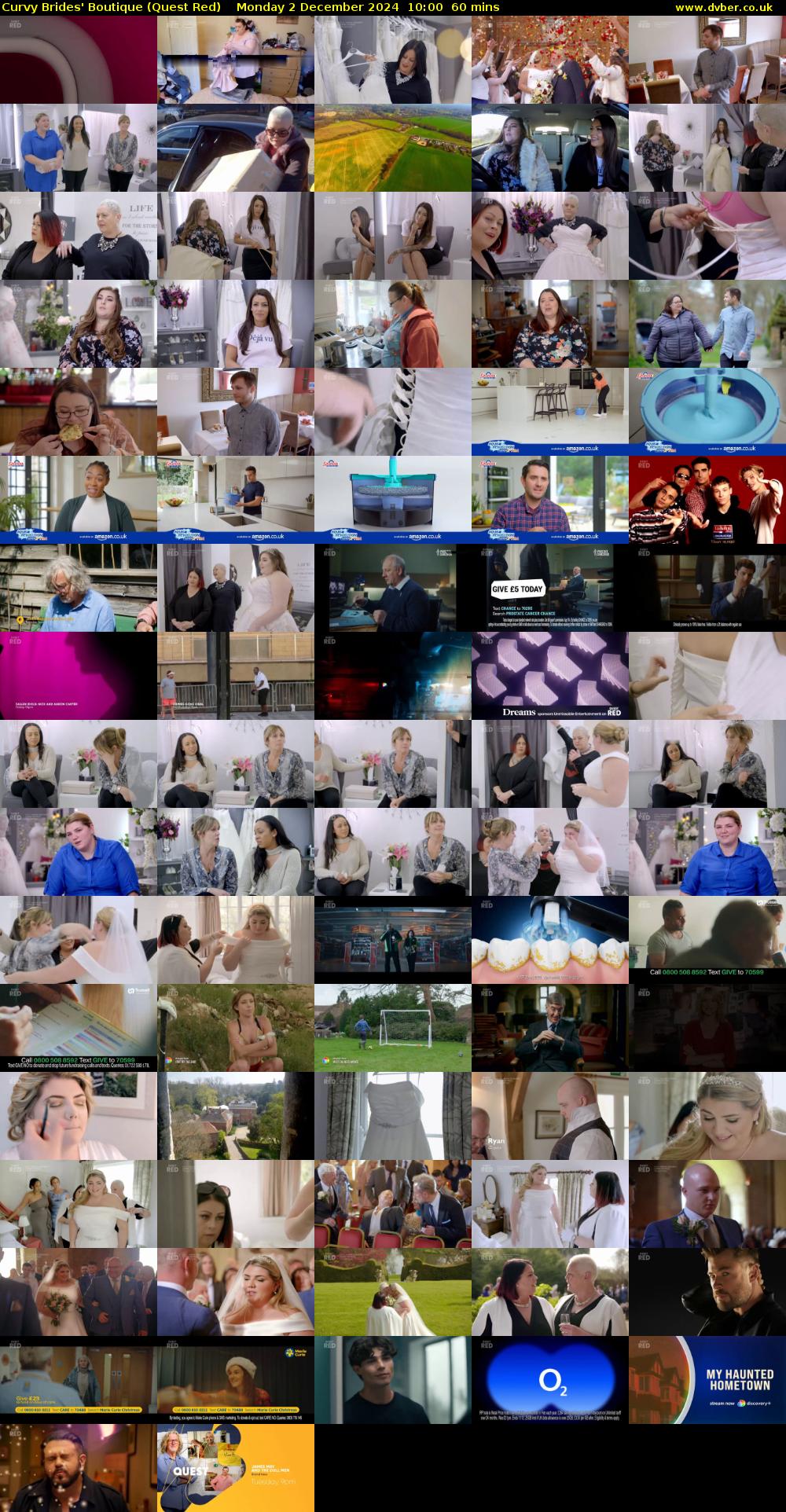 Curvy Brides' Boutique (Quest Red) Monday 2 December 2024 10:00 - 11:00