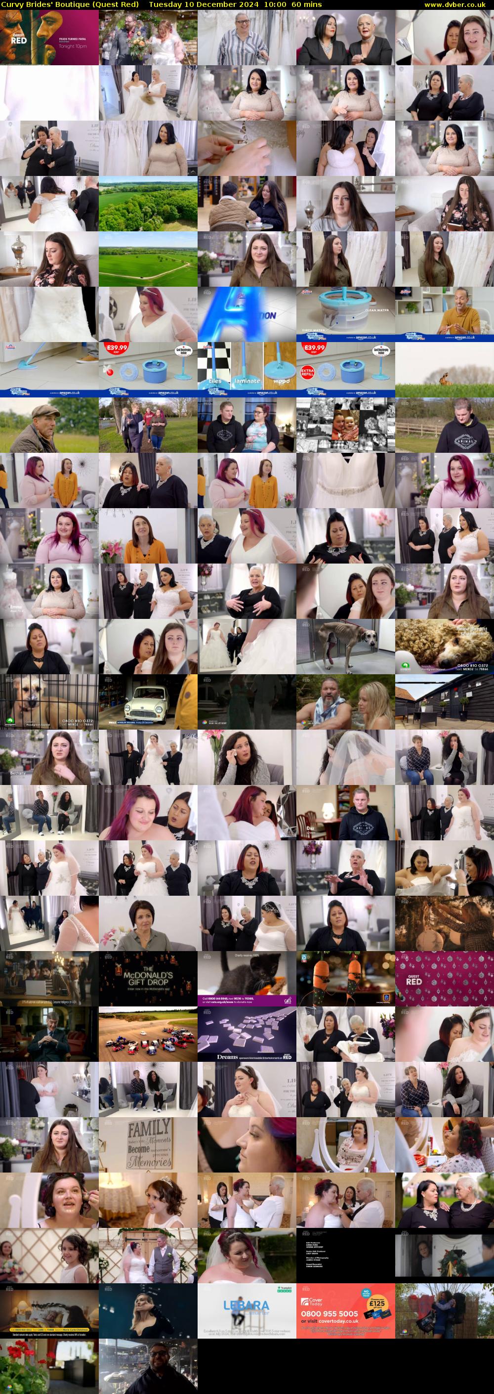 Curvy Brides' Boutique (Quest Red) Tuesday 10 December 2024 10:00 - 11:00