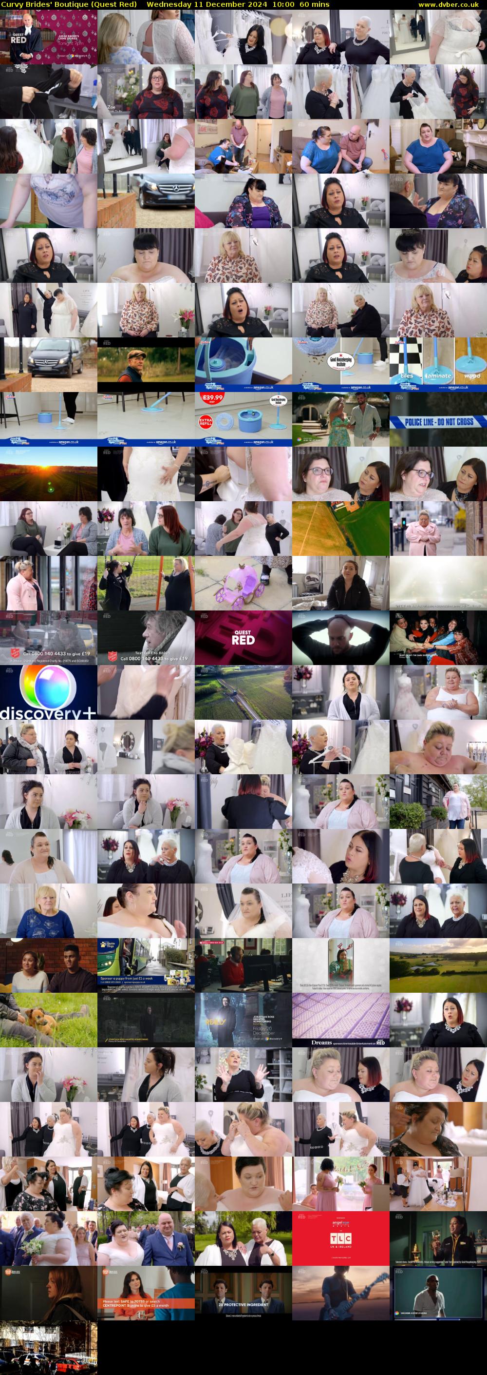 Curvy Brides' Boutique (Quest Red) Wednesday 11 December 2024 10:00 - 11:00