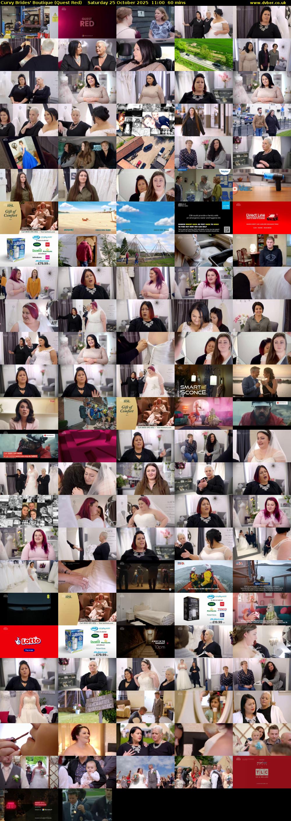 Curvy Brides' Boutique (Quest Red) Saturday 25 October 2025 11:00 - 12:00