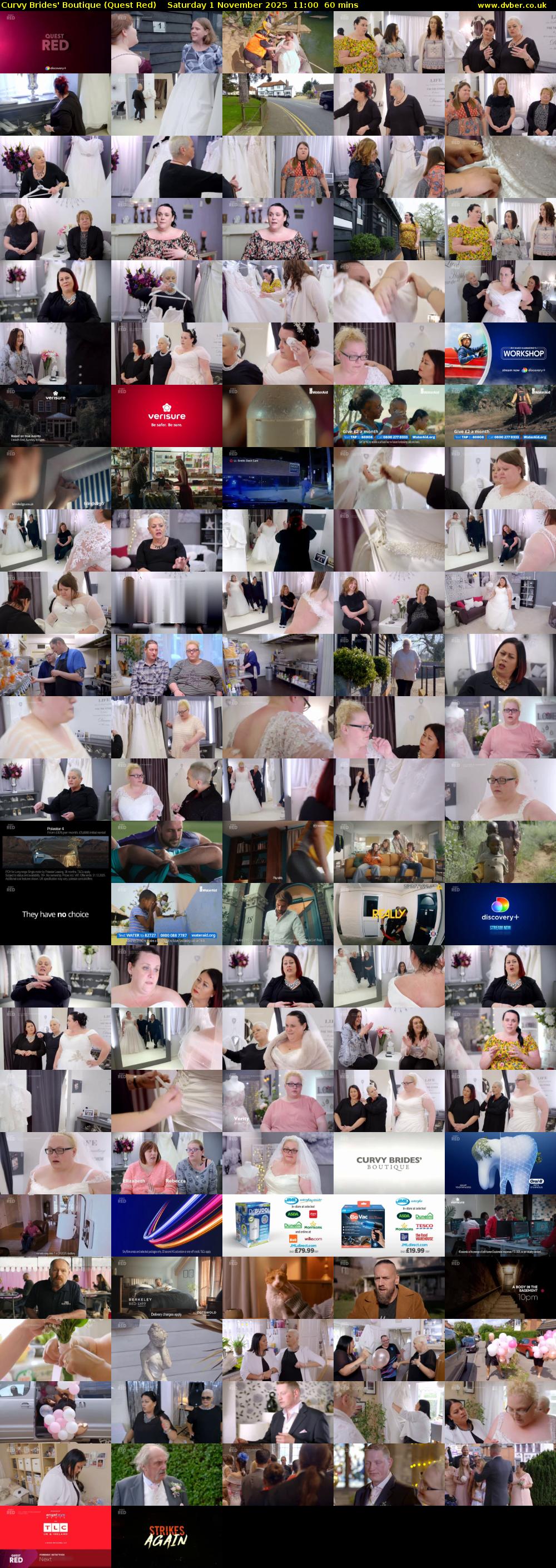 Curvy Brides' Boutique (Quest Red) Saturday 1 November 2025 11:00 - 12:00