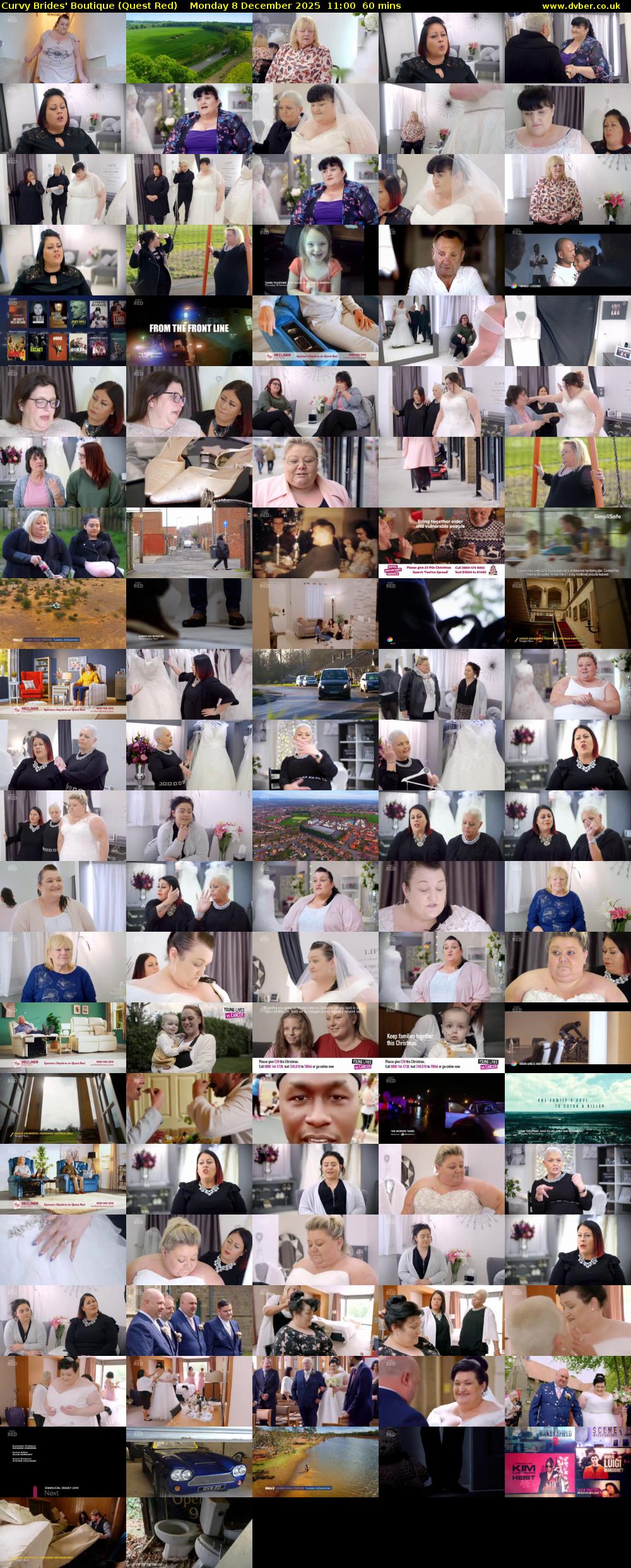 Curvy Brides' Boutique (Quest Red) Monday 8 December 2025 11:00 - 12:00