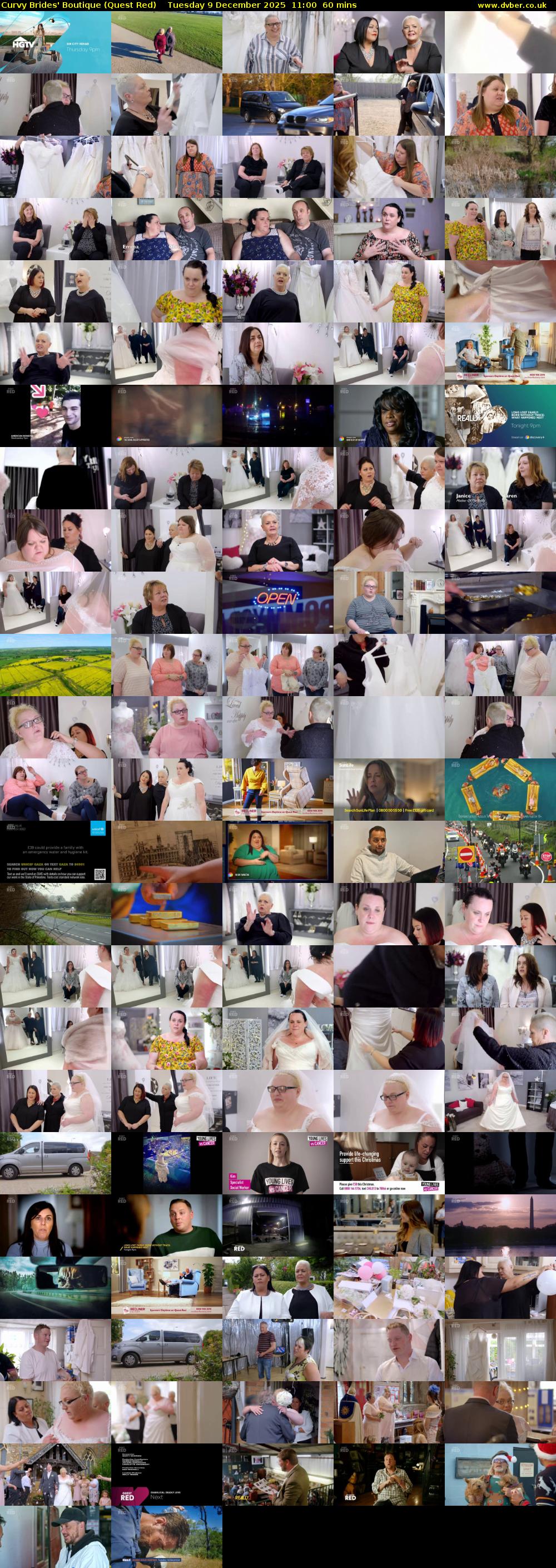 Curvy Brides' Boutique (Quest Red) Tuesday 9 December 2025 11:00 - 12:00