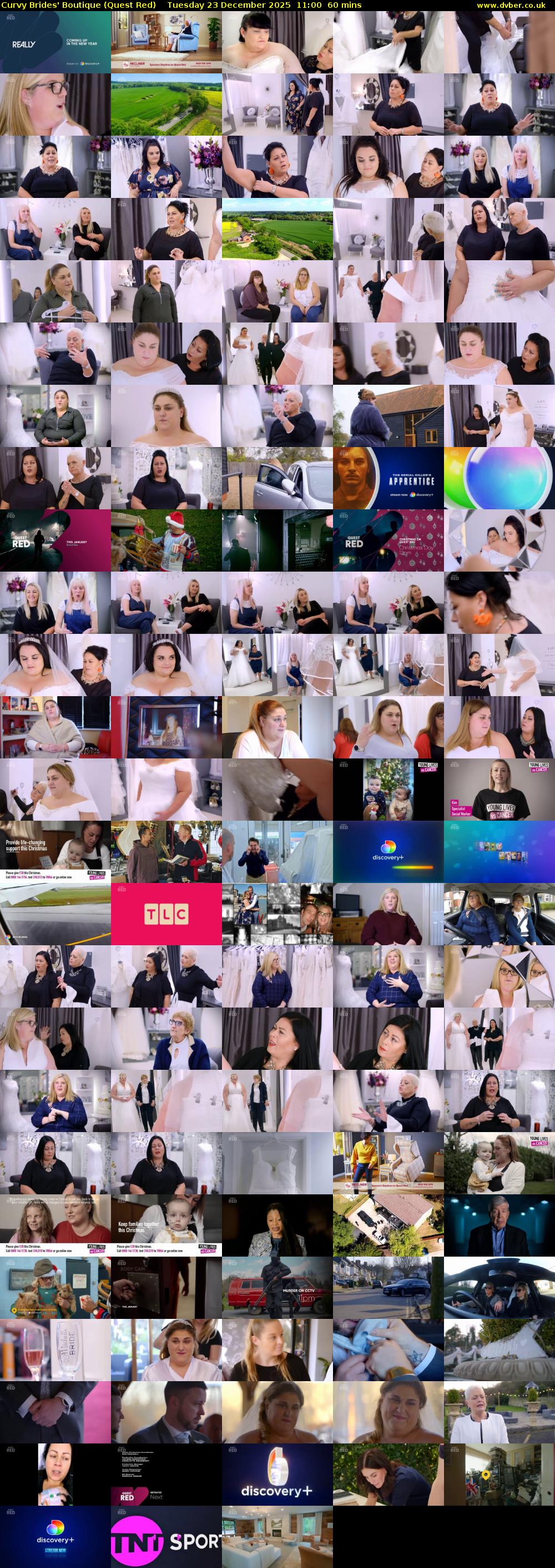 Curvy Brides' Boutique (Quest Red) Tuesday 23 December 2025 11:00 - 12:00