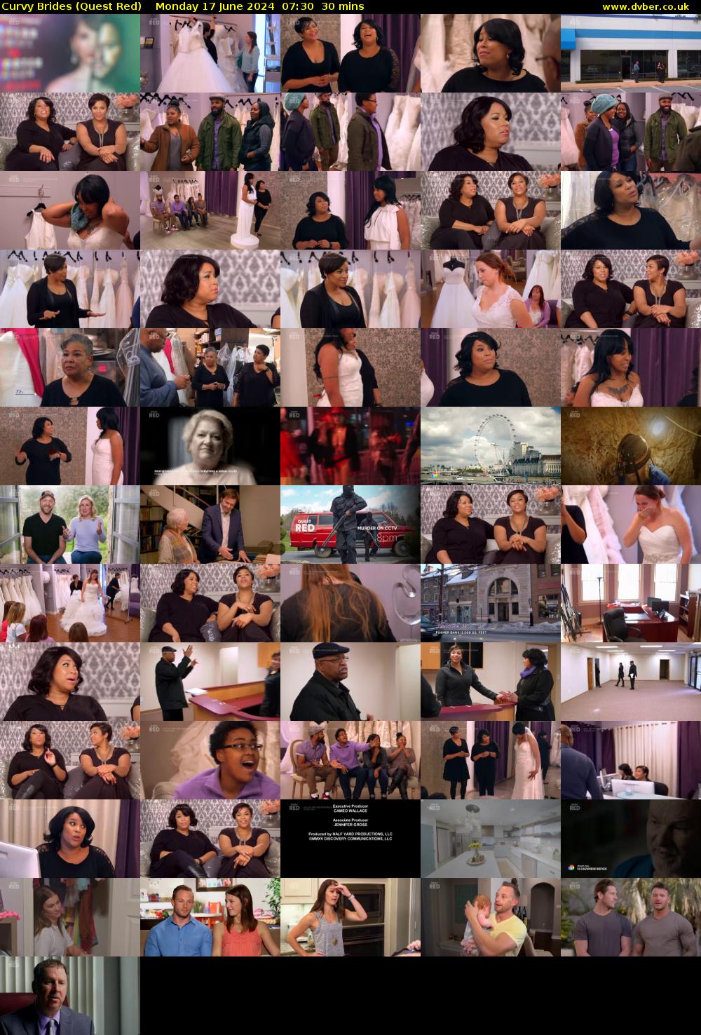 Curvy Brides (Quest Red) Monday 17 June 2024 07:30 - 08:00