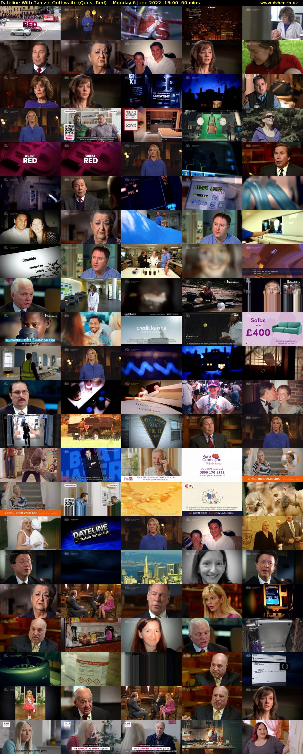 Dateline With Tamzin Outhwaite (Quest Red) Monday 6 June 2022 13:00 - 14:00