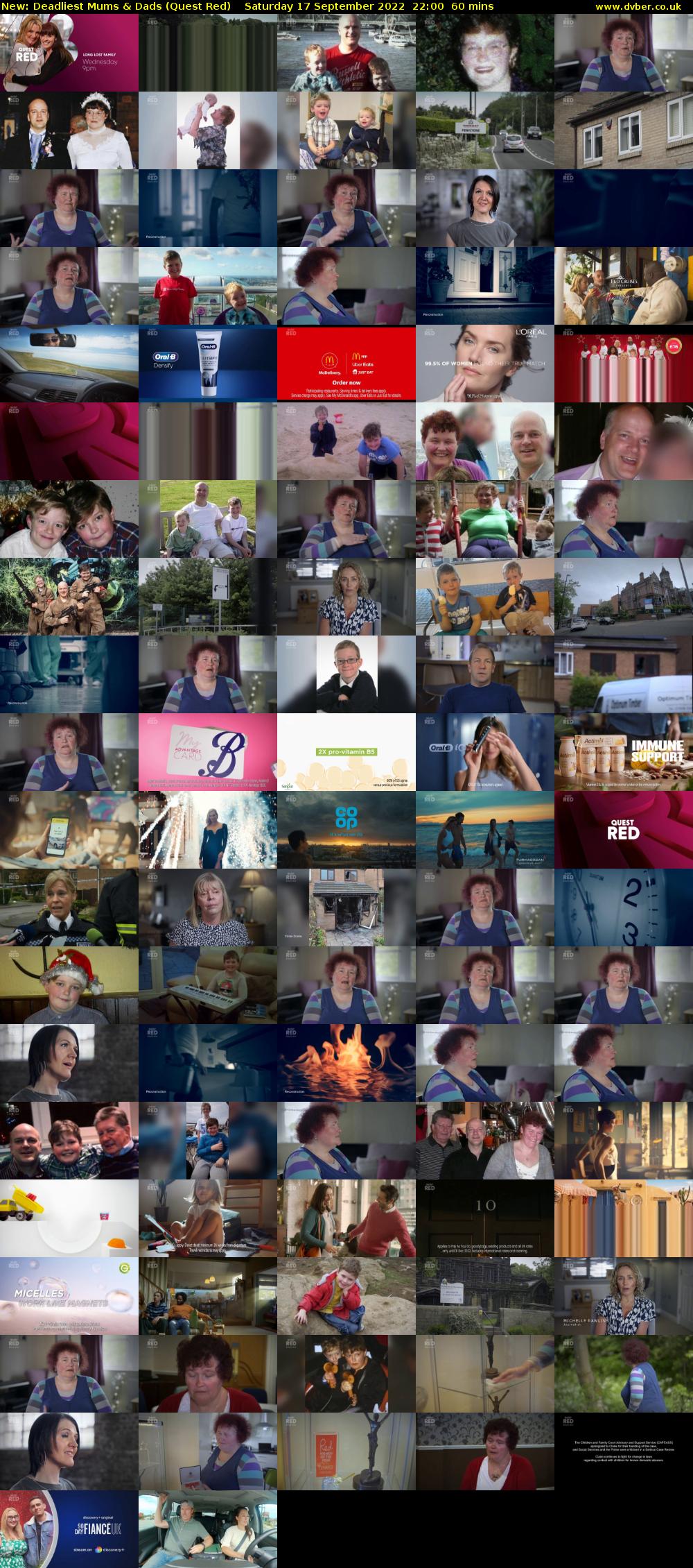 Deadliest Mums & Dads (Quest Red) Saturday 17 September 2022 22:00 - 23:00
