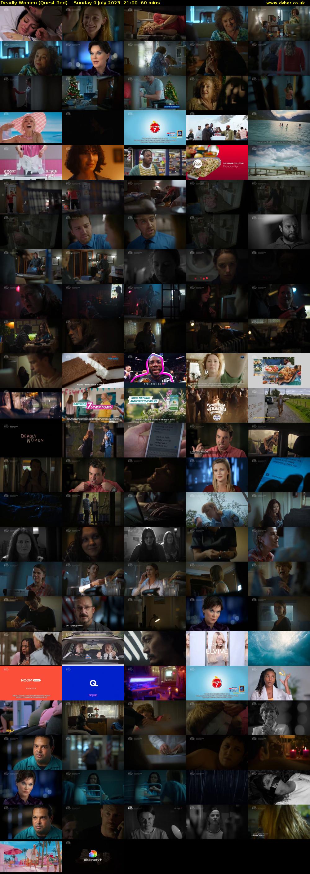 Deadly Women (Quest Red) Sunday 9 July 2023 21:00 - 22:00