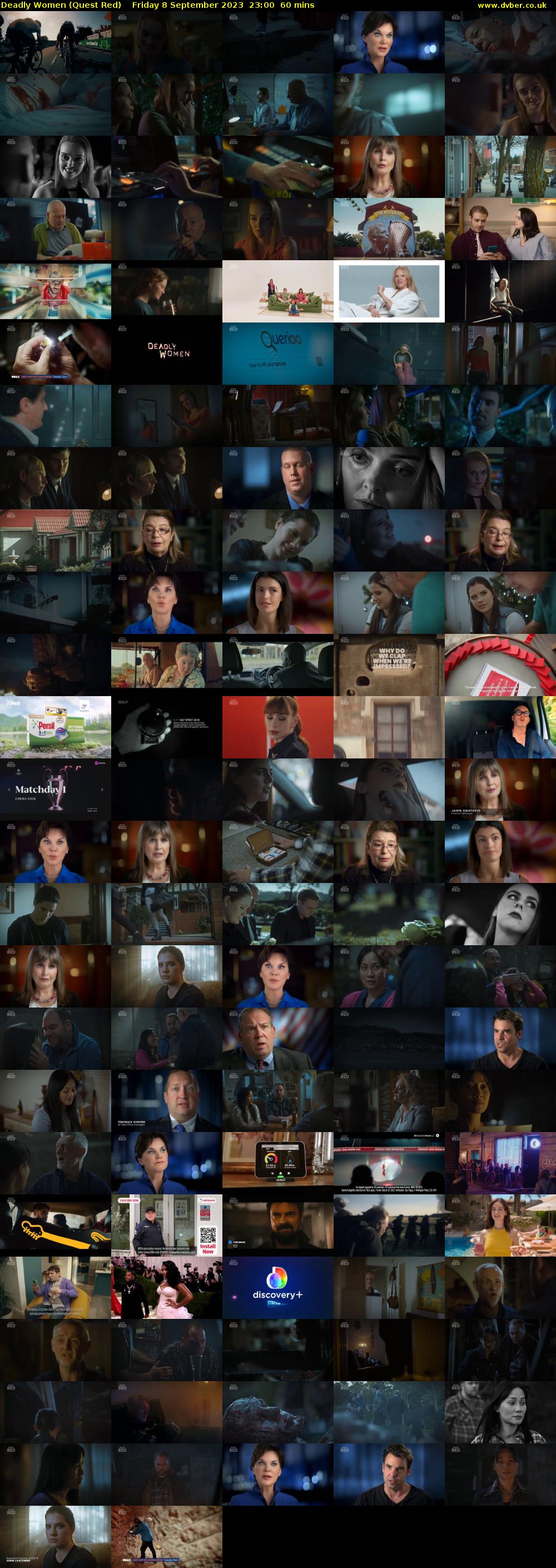 Deadly Women (Quest Red) Friday 8 September 2023 23:00 - 00:00