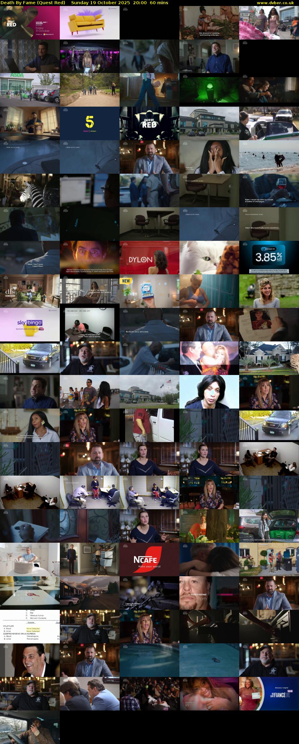 Death By Fame (Quest Red) Sunday 19 October 2025 20:00 - 21:00