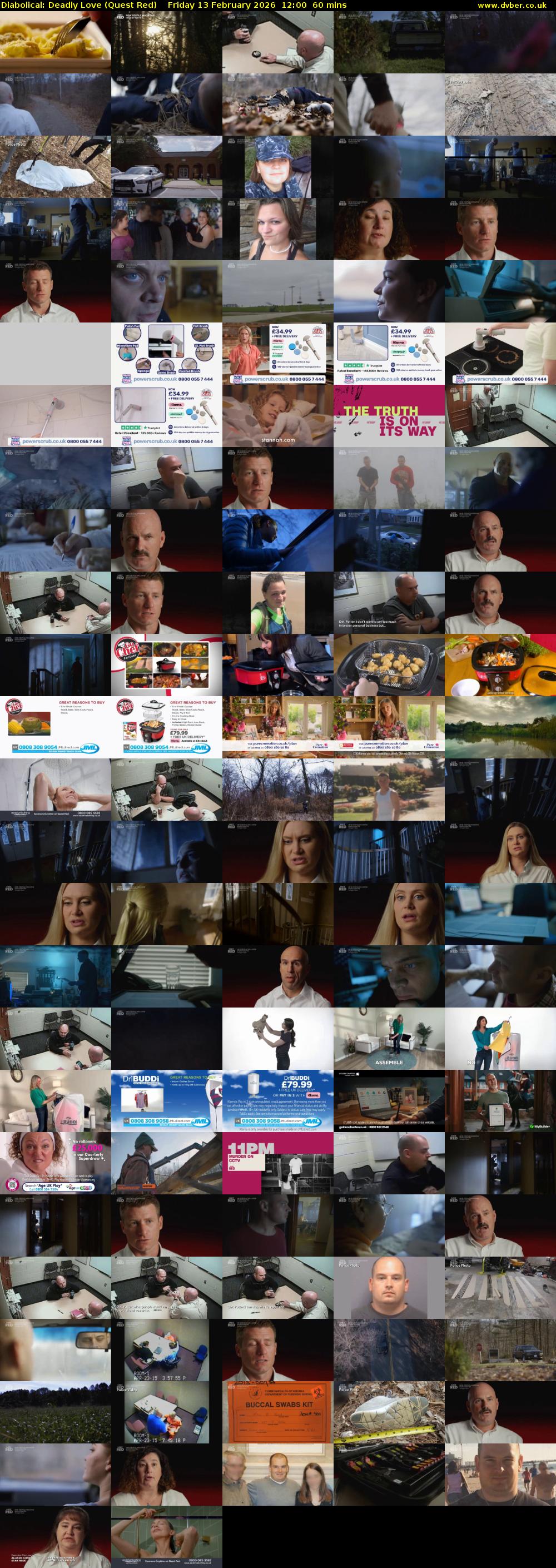 Diabolical: Deadly Love (Quest Red) Friday 13 February 2026 12:00 - 13:00