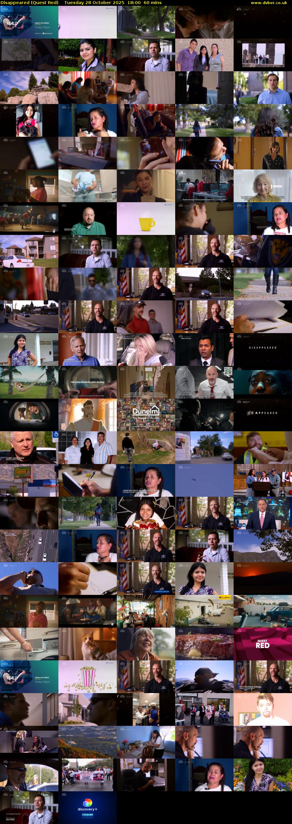 Disappeared (Quest Red) Tuesday 28 October 2025 18:00 - 19:00