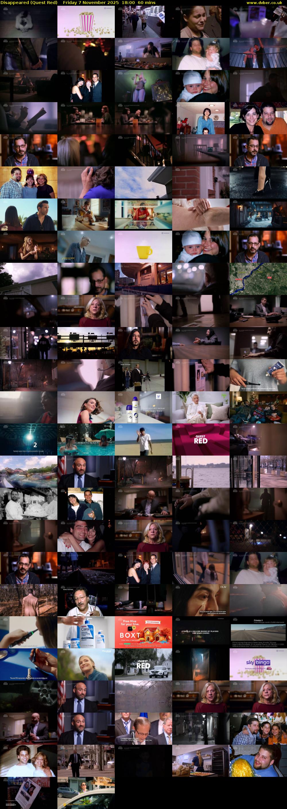 Disappeared (Quest Red) Friday 7 November 2025 18:00 - 19:00