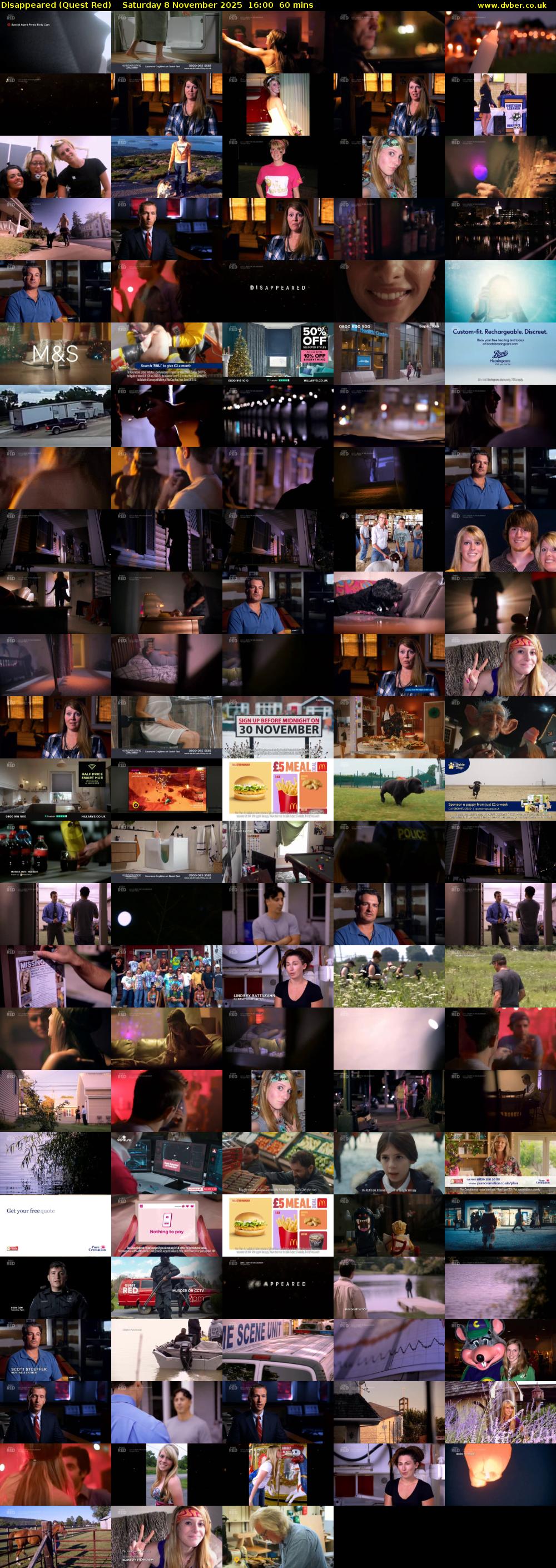 Disappeared (Quest Red) Saturday 8 November 2025 16:00 - 17:00