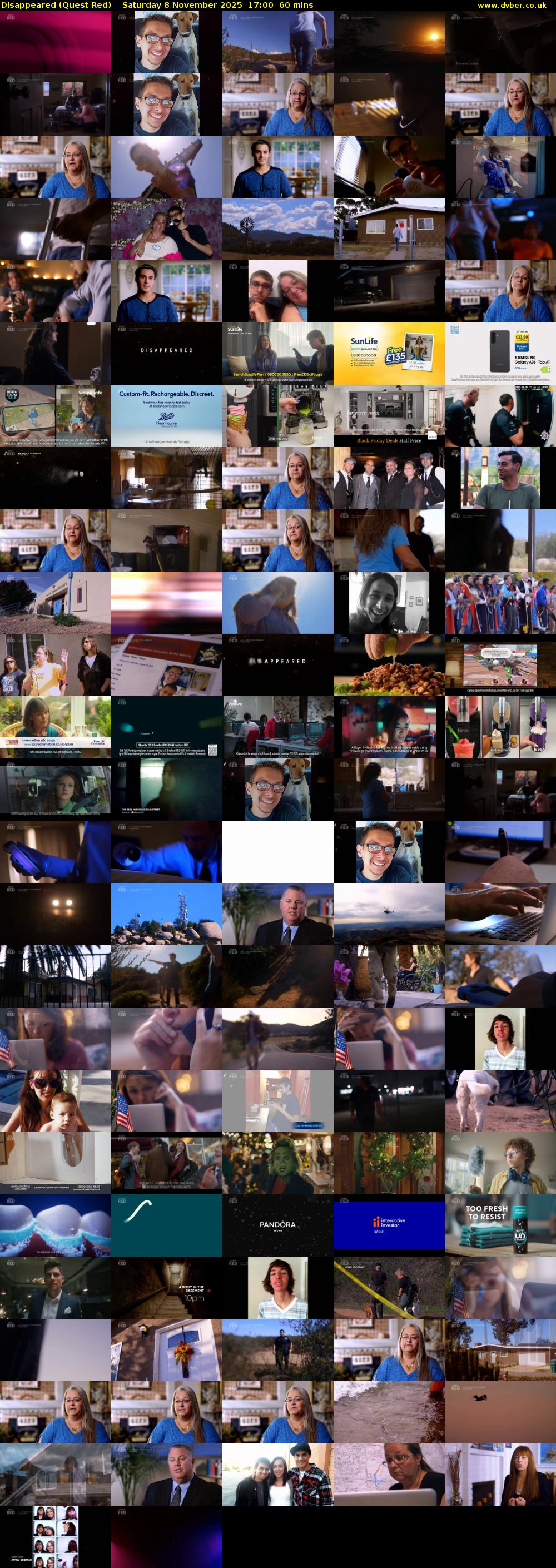 Disappeared (Quest Red) Saturday 8 November 2025 17:00 - 18:00