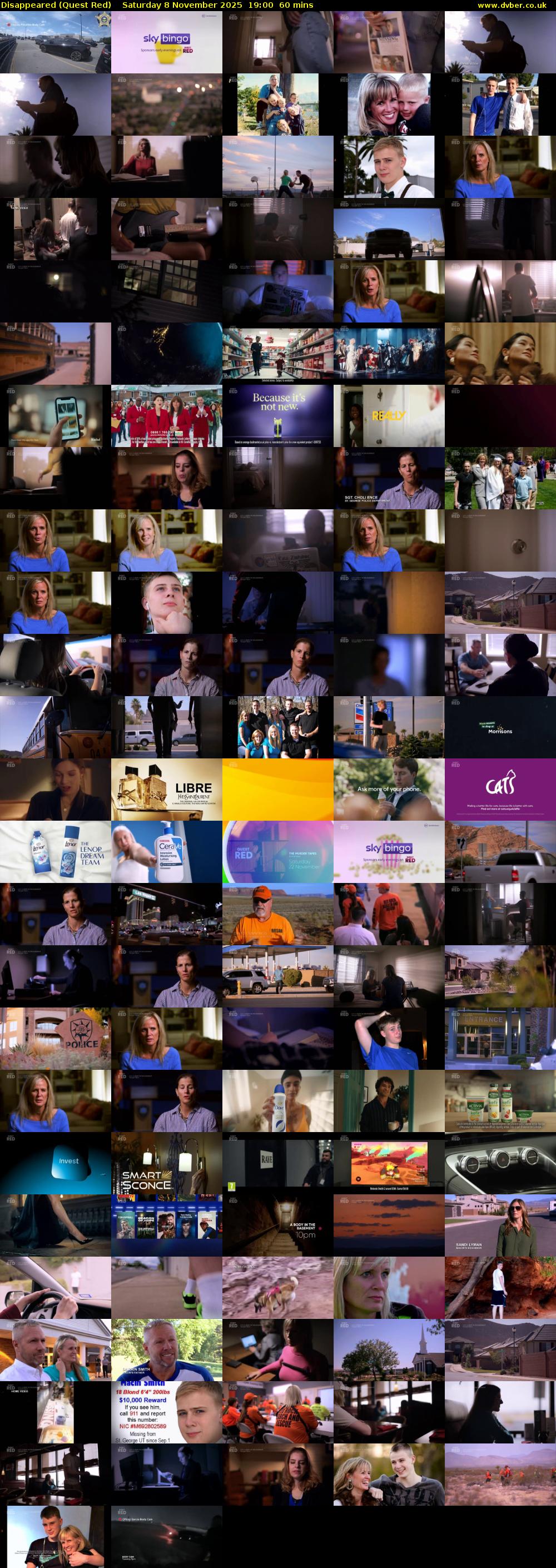 Disappeared (Quest Red) Saturday 8 November 2025 19:00 - 20:00