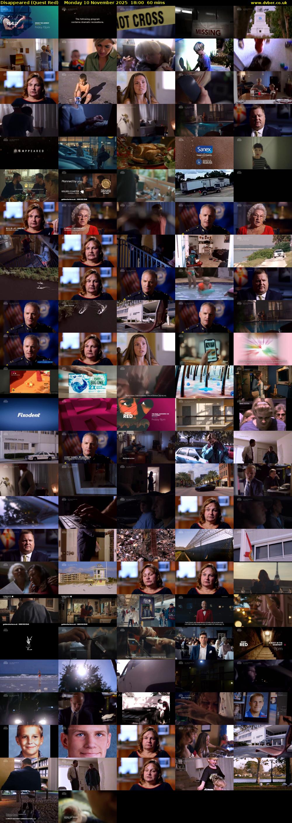 Disappeared (Quest Red) Monday 10 November 2025 18:00 - 19:00