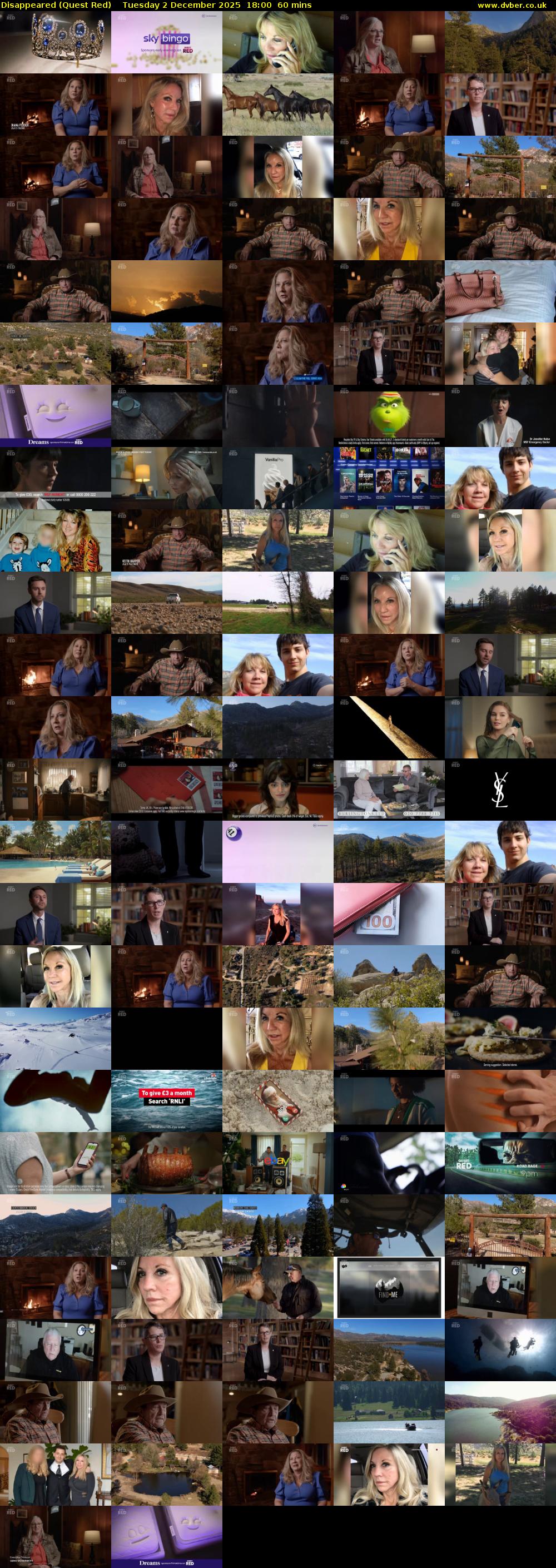 Disappeared (Quest Red) Tuesday 2 December 2025 18:00 - 19:00