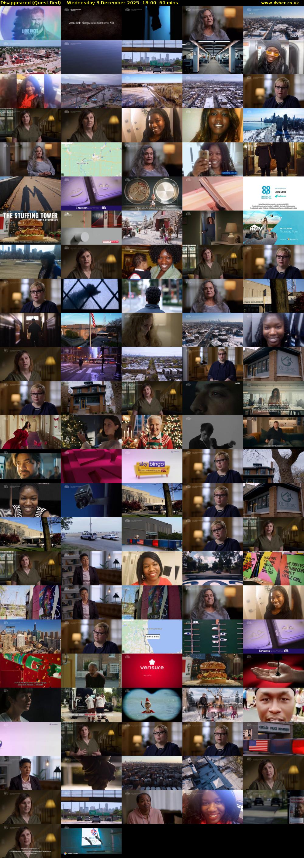 Disappeared (Quest Red) Wednesday 3 December 2025 18:00 - 19:00