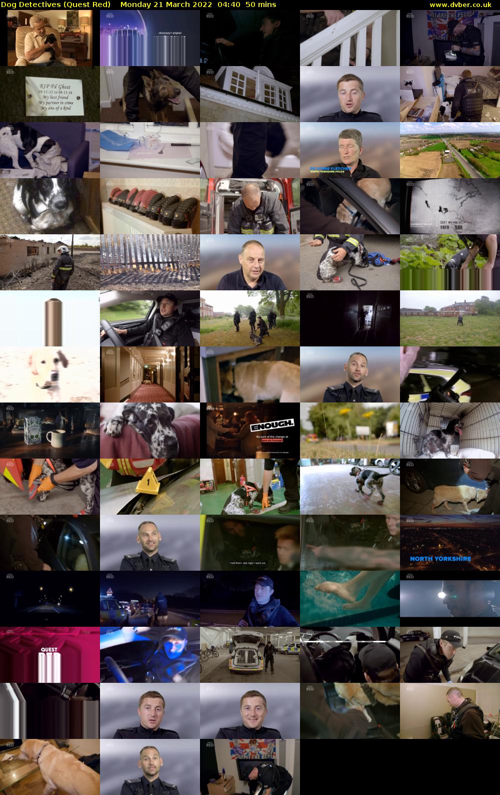 Dog Detectives (Quest Red) Monday 21 March 2022 04:40 - 05:30