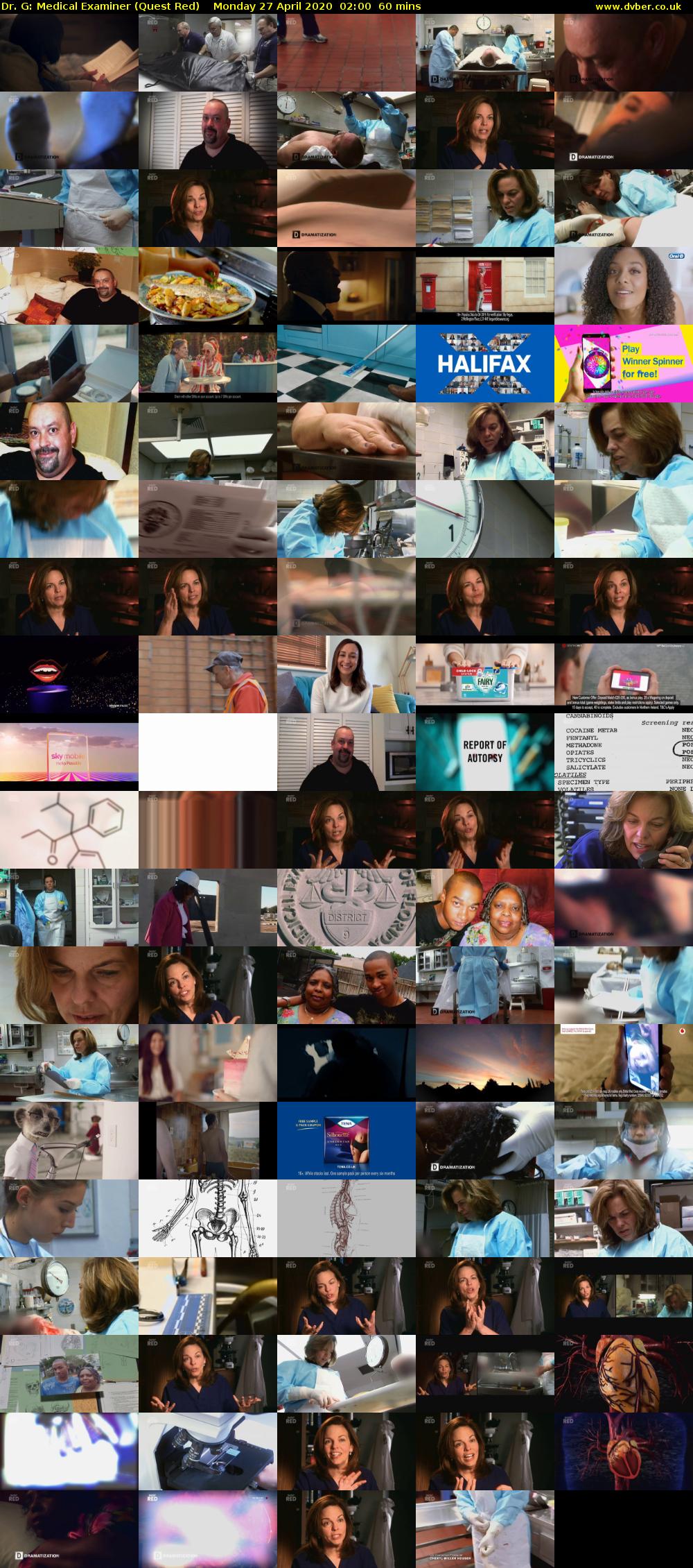Dr. G: Medical Examiner (Quest Red) Monday 27 April 2020 02:00 - 03:00