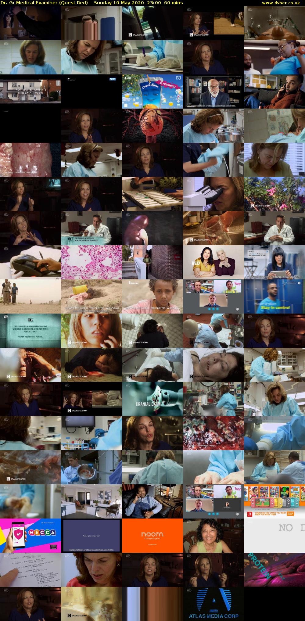 Dr. G: Medical Examiner (Quest Red) Sunday 10 May 2020 23:00 - 00:00