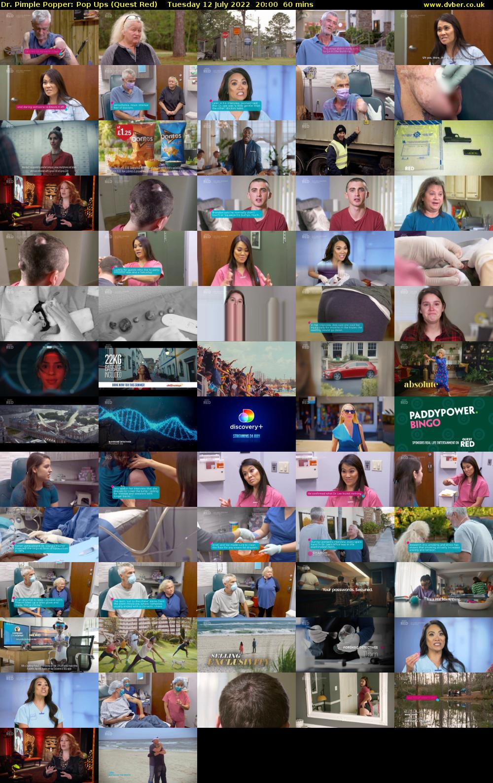 Dr. Pimple Popper: Pop Ups (Quest Red) Tuesday 12 July 2022 20:00 - 21:00