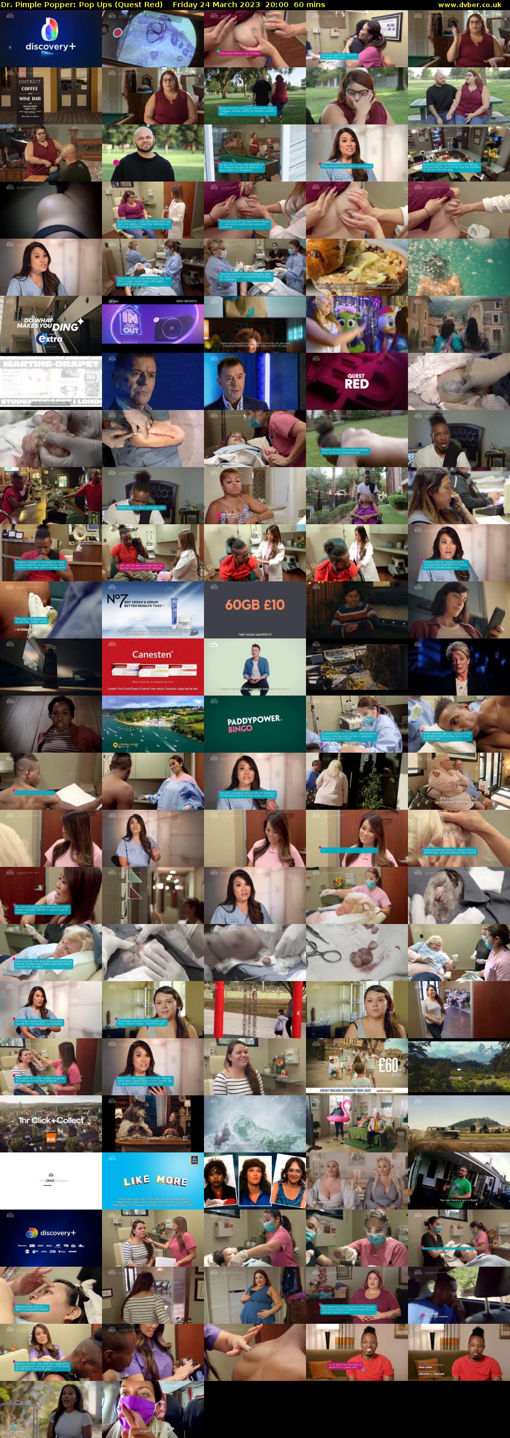 Dr. Pimple Popper: Pop Ups (Quest Red) Friday 24 March 2023 20:00 - 21:00