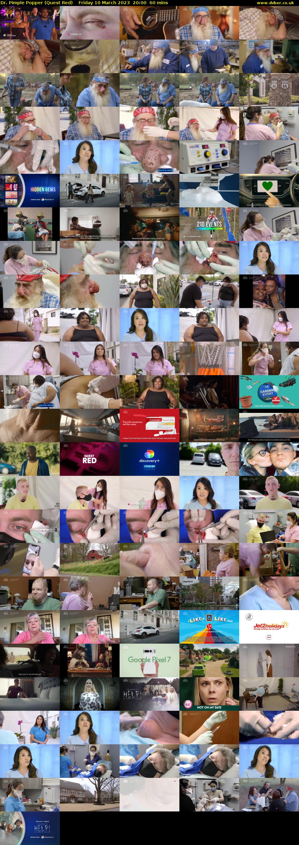 Dr. Pimple Popper (Quest Red) Friday 10 March 2023 20:00 - 21:00