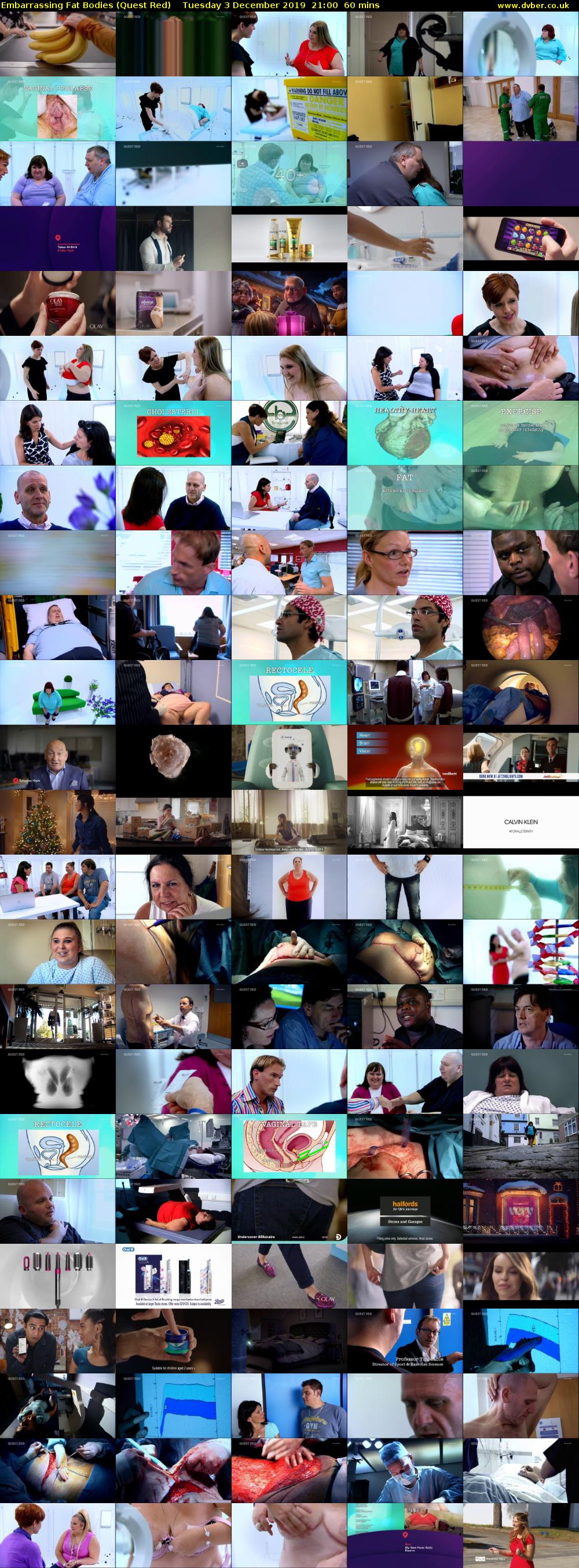 Embarrassing Fat Bodies (Quest Red) Tuesday 3 December 2019 21:00 - 22:00
