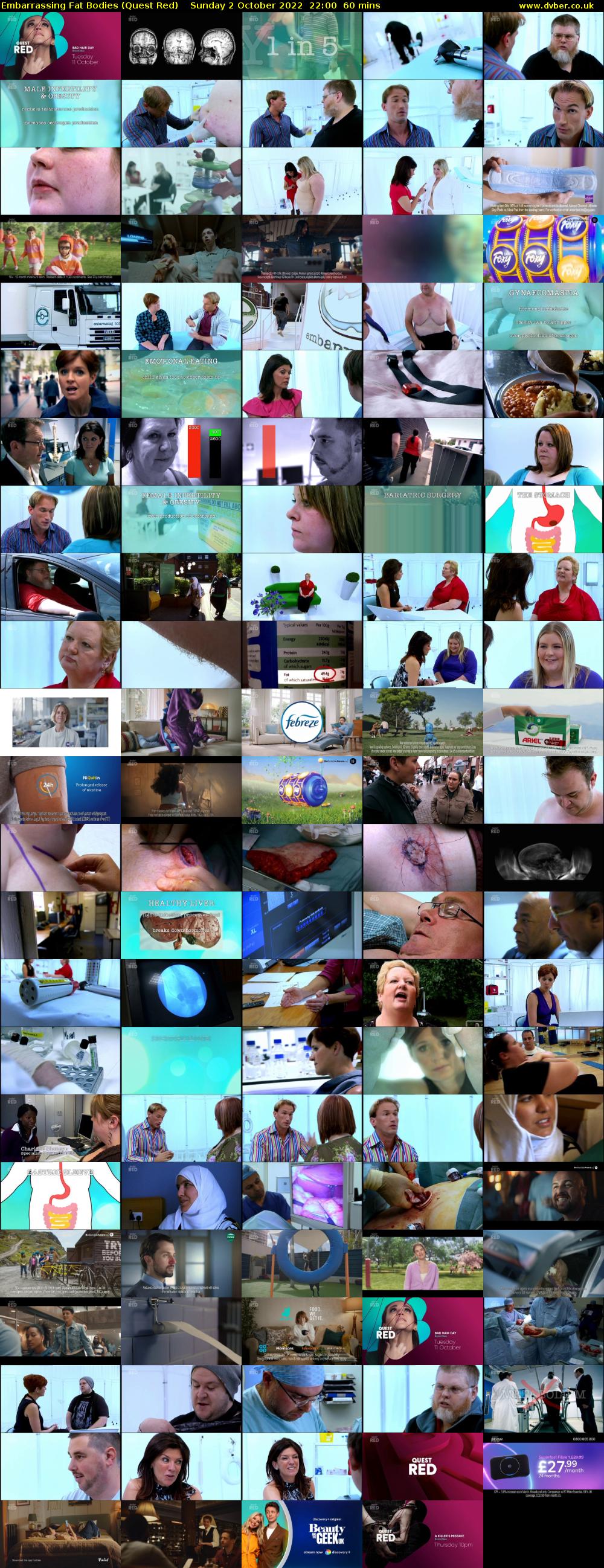 Embarrassing Fat Bodies (Quest Red) Sunday 2 October 2022 22:00 - 23:00