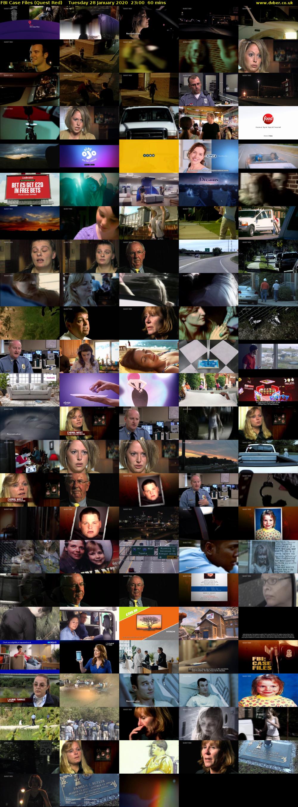 FBI Case Files (Quest Red) Tuesday 28 January 2020 23:00 - 00:00