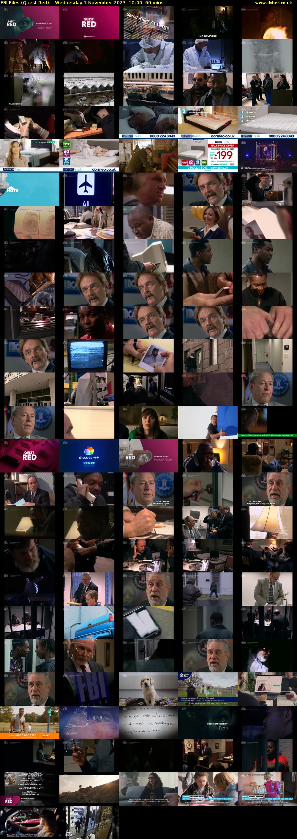 FBI Files (Quest Red) Wednesday 1 November 2023 10:00 - 11:00