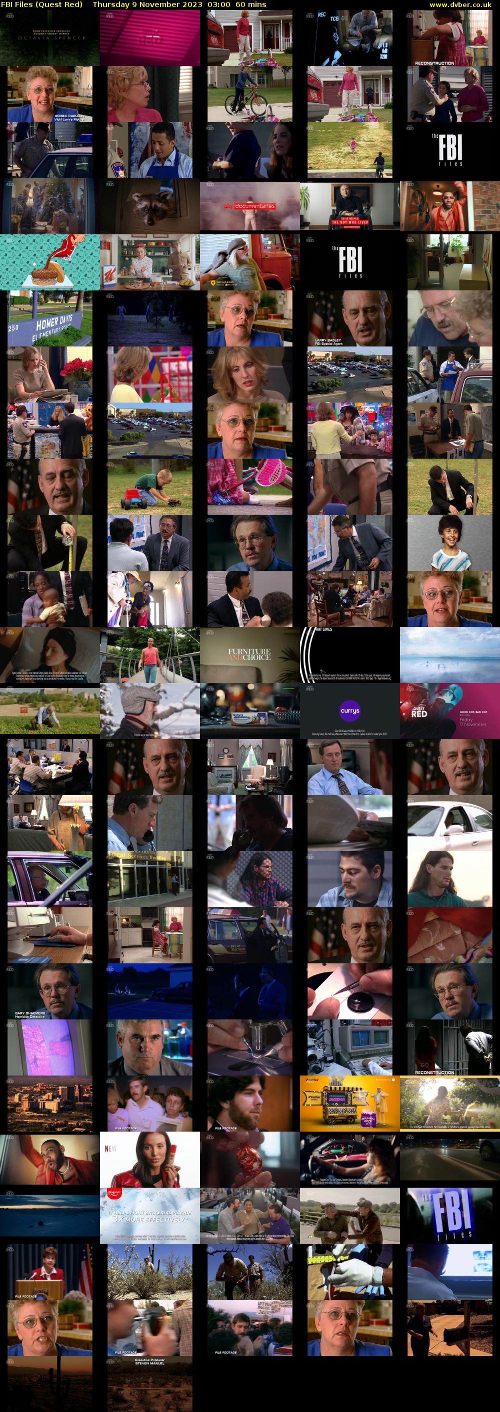 FBI Files (Quest Red) Thursday 9 November 2023 03:00 - 04:00