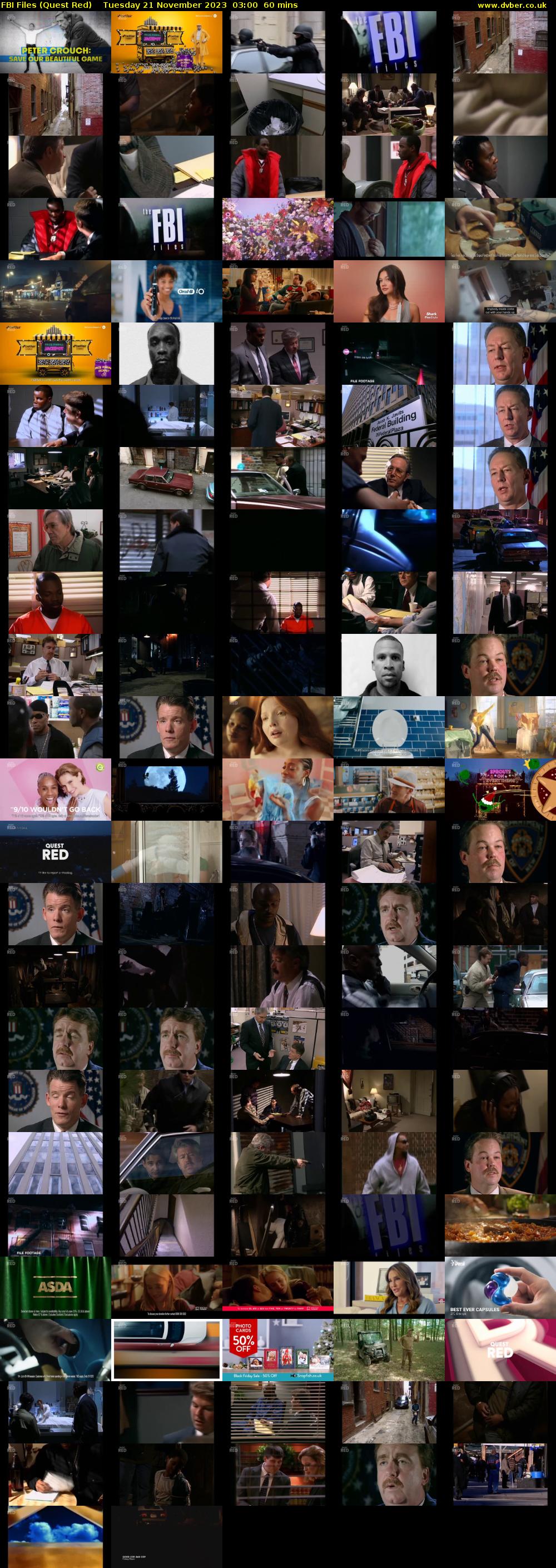 FBI Files (Quest Red) Tuesday 21 November 2023 03:00 - 04:00