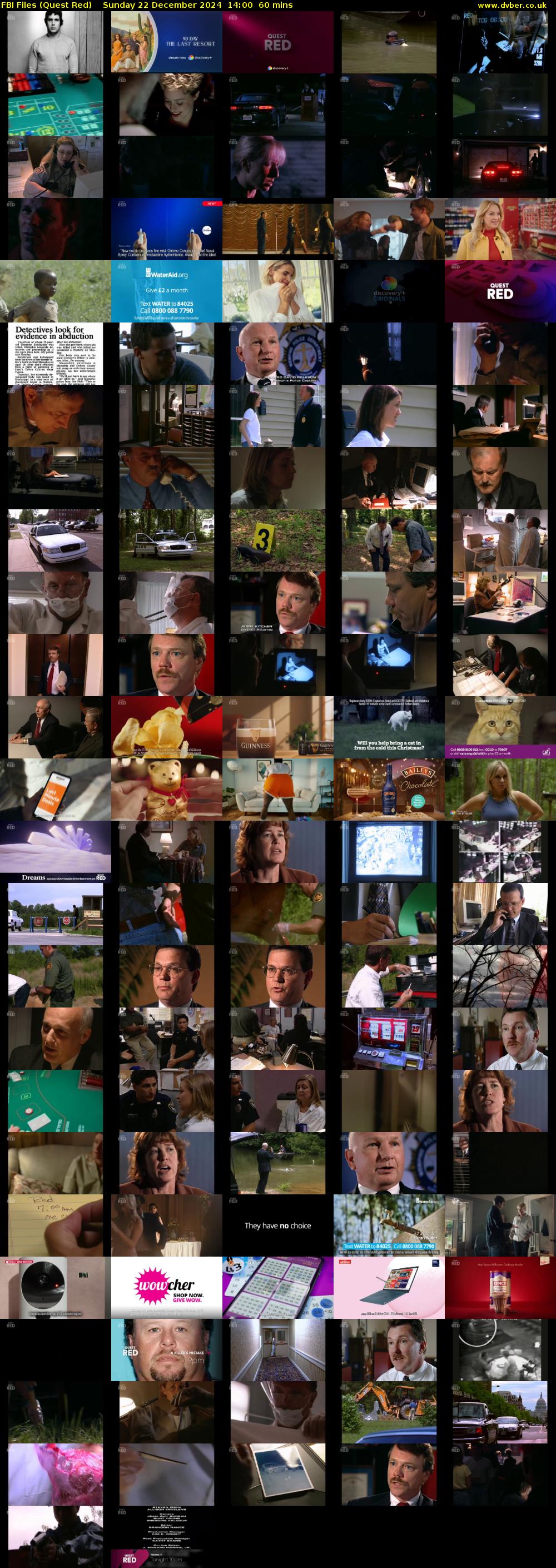 FBI Files (Quest Red) Sunday 22 December 2024 14:00 - 15:00