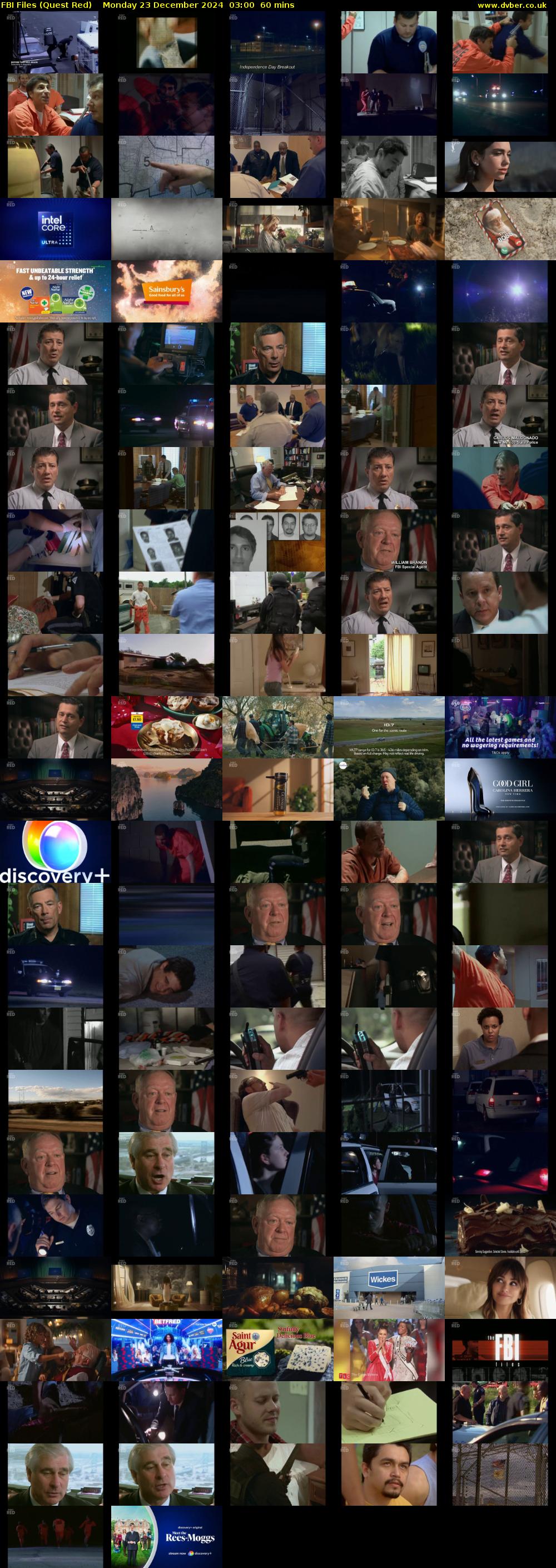 FBI Files (Quest Red) Monday 23 December 2024 03:00 - 04:00