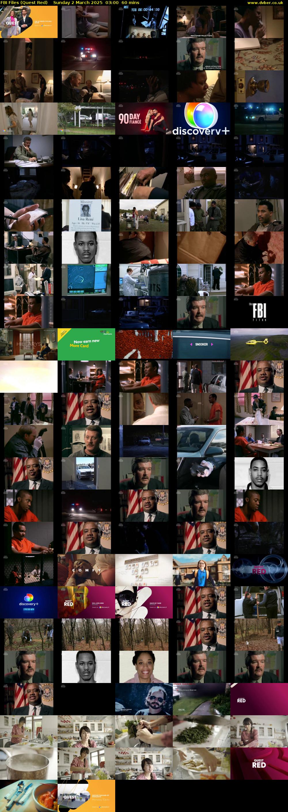 FBI Files (Quest Red) Sunday 2 March 2025 03:00 - 04:00