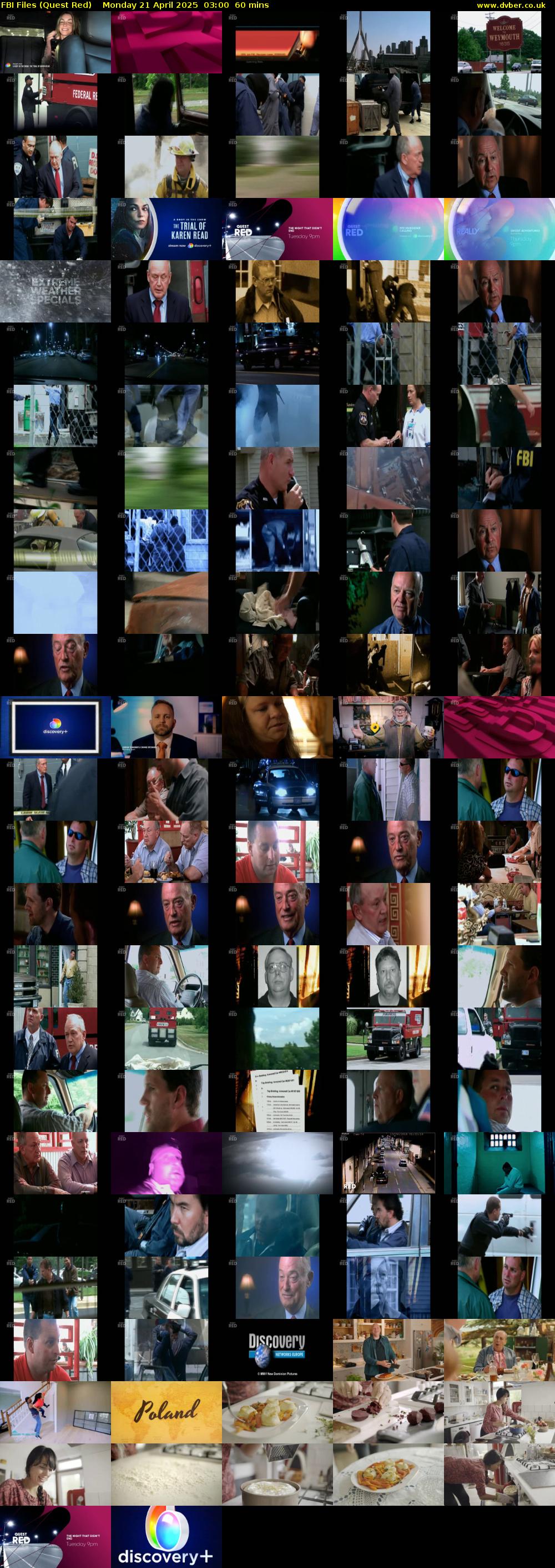 FBI Files (Quest Red) Monday 21 April 2025 03:00 - 04:00