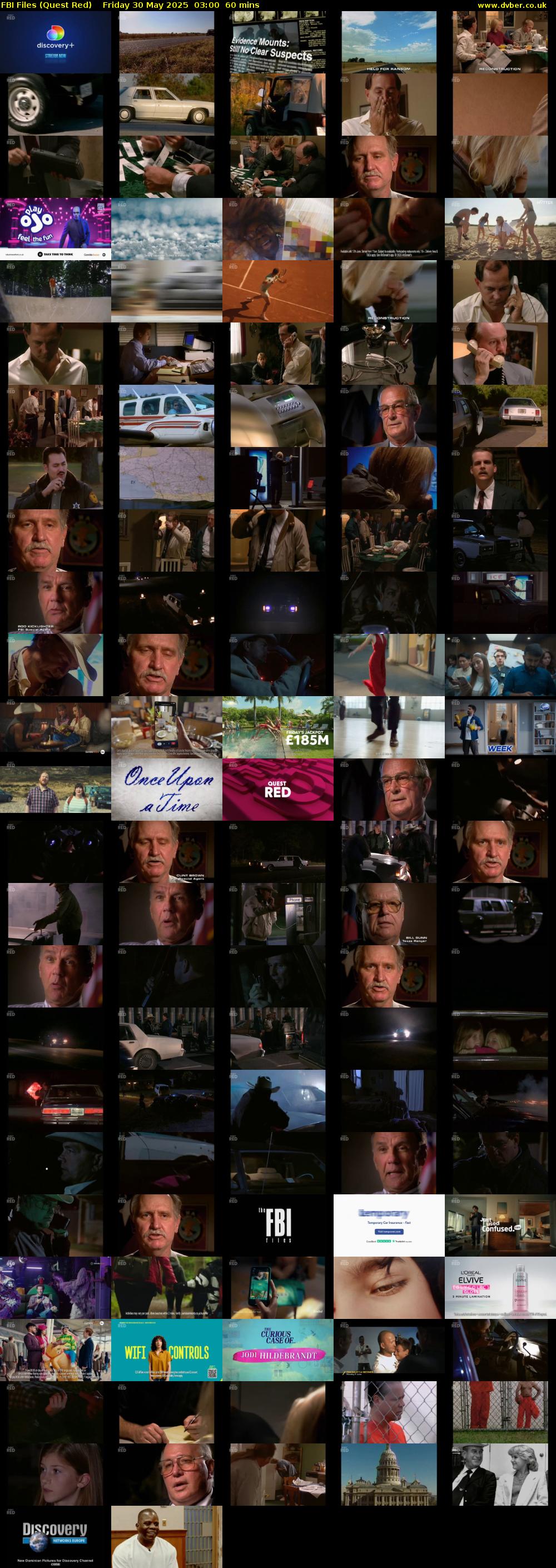 FBI Files (Quest Red) Friday 30 May 2025 03:00 - 04:00