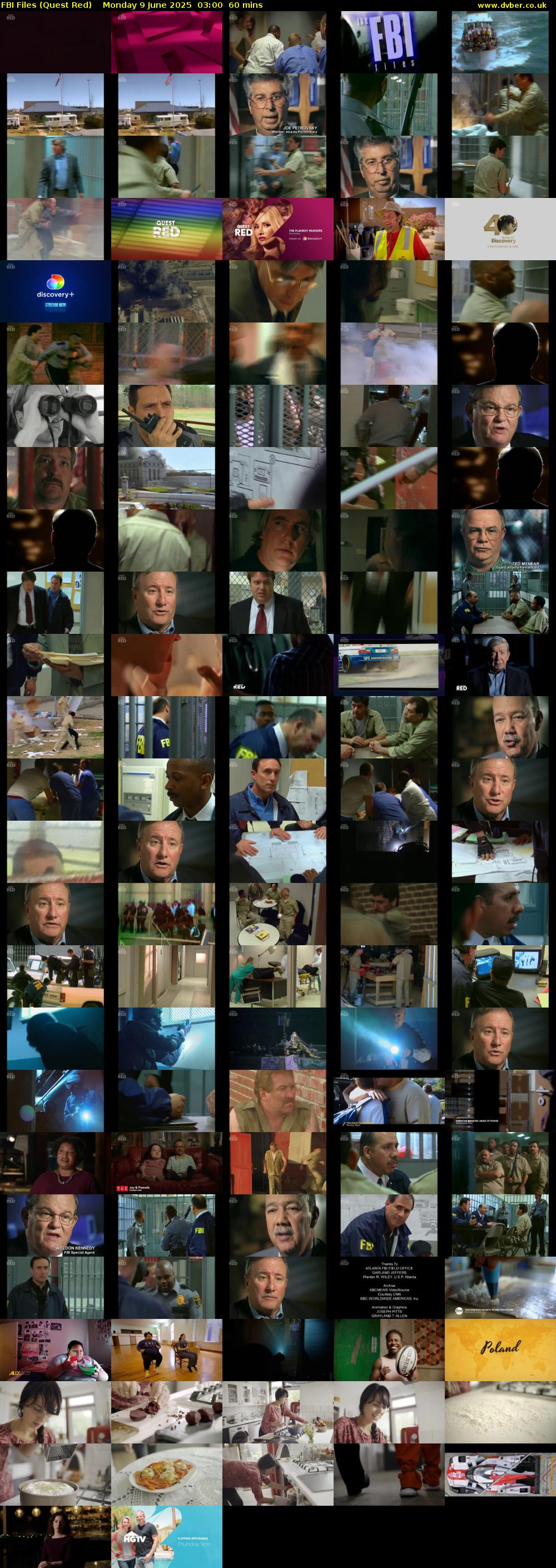 FBI Files (Quest Red) Monday 9 June 2025 03:00 - 04:00