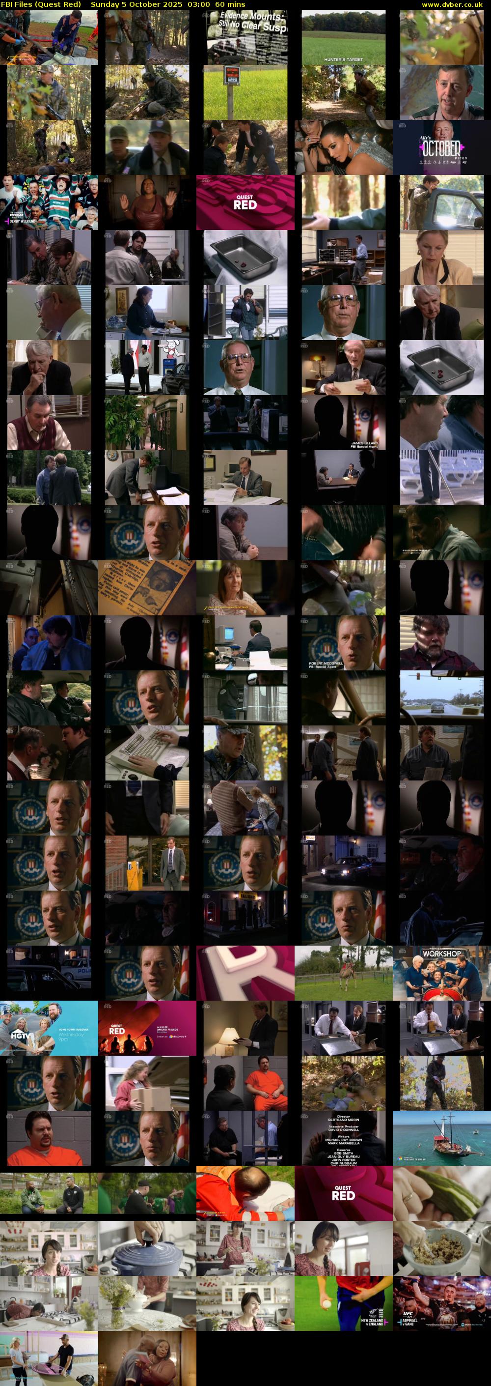 FBI Files (Quest Red) Sunday 5 October 2025 03:00 - 04:00