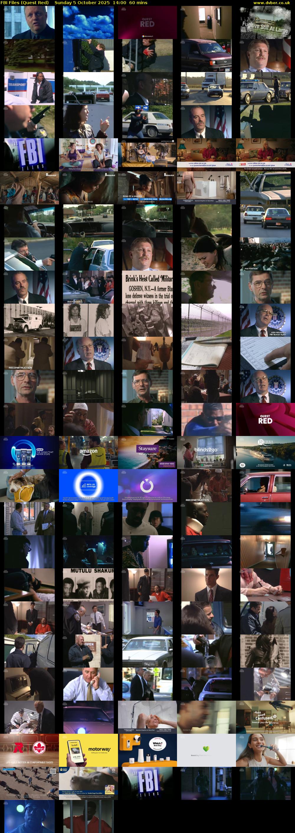 FBI Files (Quest Red) Sunday 5 October 2025 14:00 - 15:00