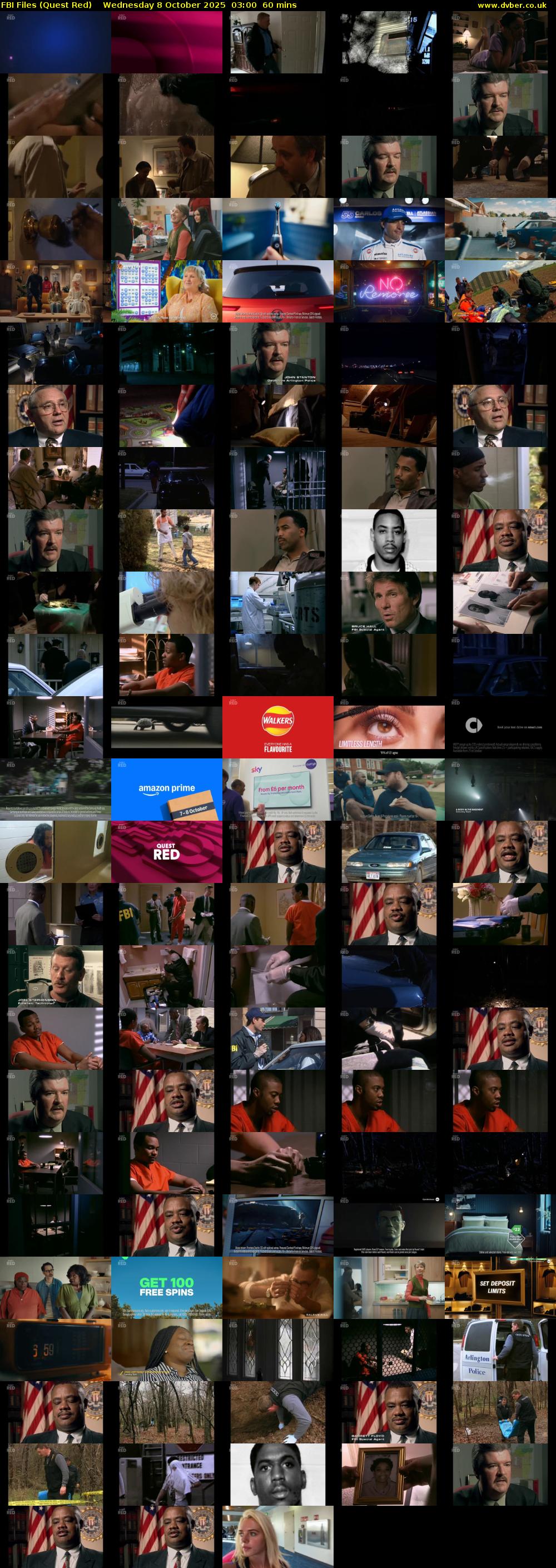 FBI Files (Quest Red) Wednesday 8 October 2025 03:00 - 04:00