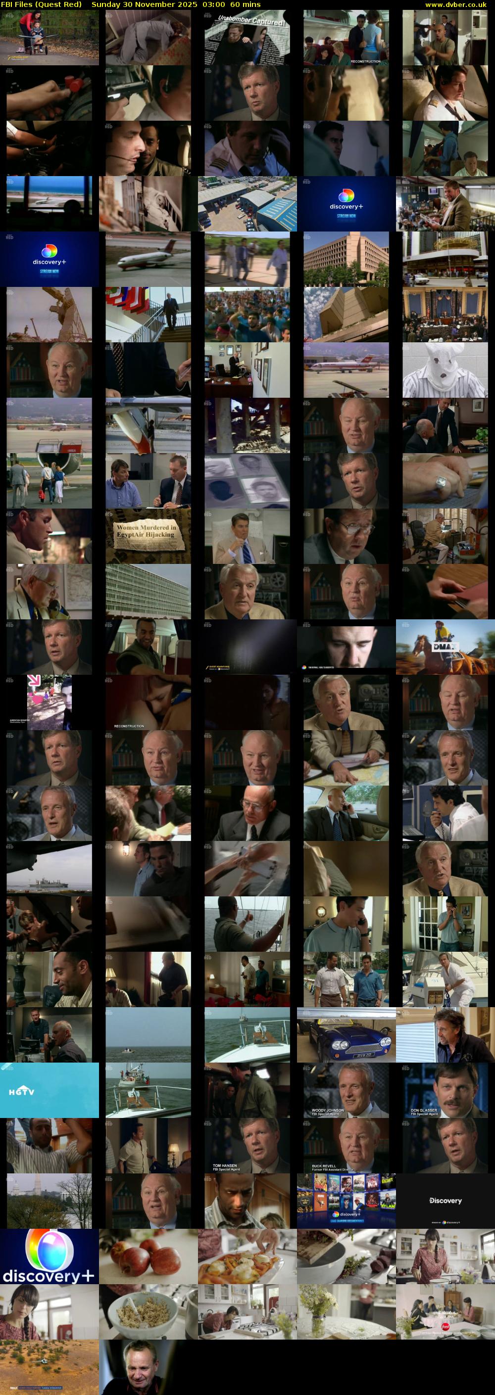 FBI Files (Quest Red) Sunday 30 November 2025 03:00 - 04:00