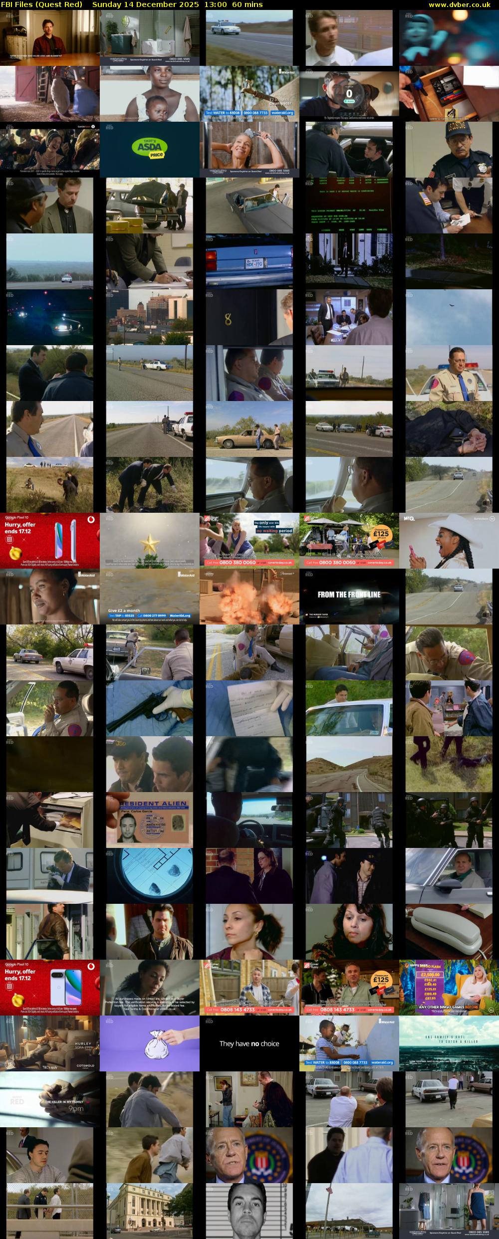 FBI Files (Quest Red) Sunday 14 December 2025 13:00 - 14:00