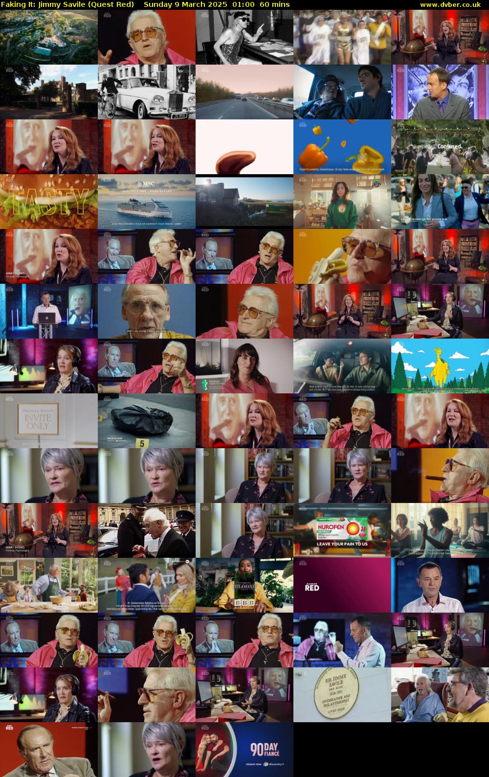 Faking It: Jimmy Savile (Quest Red) Sunday 9 March 2025 01:00 - 02:00