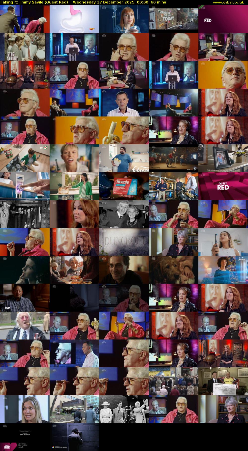 Faking It: Jimmy Savile (Quest Red) Wednesday 17 December 2025 00:00 - 01:00
